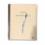 John Travolta //  Pulp Fiction // Signed Movie Script