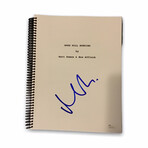 Matt Damon // Good Will Hunting // Signed Movie Script