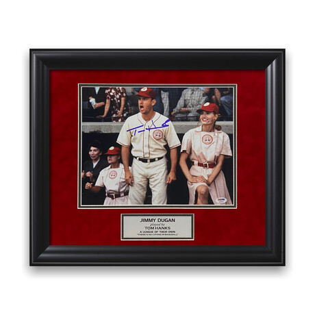 Tom Hanks // A League Of Their Own // Signed + Framed Photograph