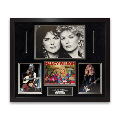 Nancy Wilson // Signed + Framed CD Cover Collage