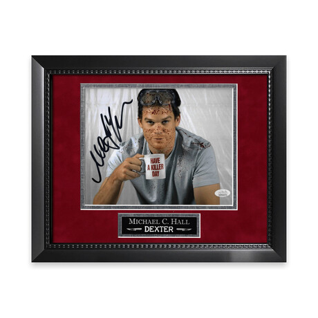 Michael C. Hall // Signed + Framed Photograph // Dexter