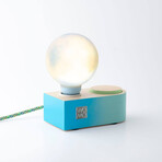 Neptune Dimmable Table Lamp // Blue