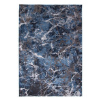 Blue Marble Rug (7'3"L x 5'3"W)