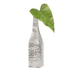 Canto Bottle Neck Hammered Aluminum Vase