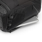 Settra Duffel Backpack (Black)
