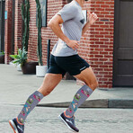 Gym Dog Knee-High Compression Socks // 1-Pair (Small / Medium)