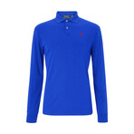 Long-Sleeve Polo Shirt // Royal Blue (M)