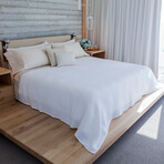 Lightweight Waffle Throw Blanket // Full Size