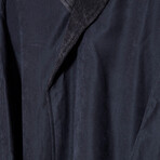 Microfiber Shawl Collar Robe // Black