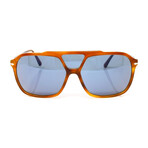 Persol // Men's PO3223S Sunglasses // Terra di Siena