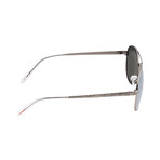 Void Polarized Sunglasses // Gunmetal Frame + Silver Lens