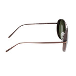 Barlow Polarized Sunglasses // Brown Frame + Black Lens