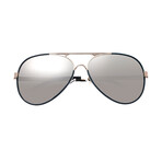 Genesis Polarized Sunglasses // Gray Frame + Silver Lens
