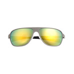 Atmosphere Polarized Sunglasses // Gunmetal Frame + Green Lens