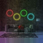 RGB Impression Circle Wall Lamp