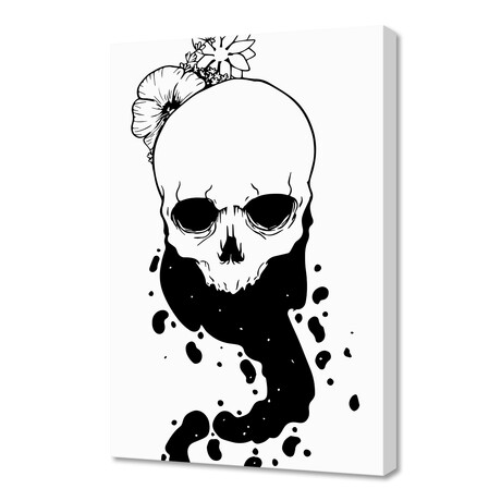 Bleeding Skull Island (12"H x 8"W x 0.75"D)