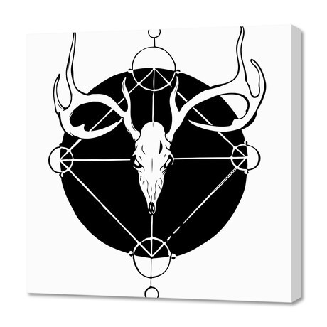 Metal Head Kabbalah (12"H x 12"W x 0.75"D)