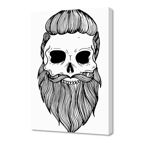 Bearded Skull // 9th Wonder (12"H x 8"W x 0.75"D)