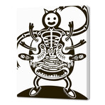 Dark Ones // Bones Big Guy (10"H x 8"W x 0.75"D)