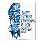 FW De Klerk // LOTF (10"H x 8"W x 0.75"D)