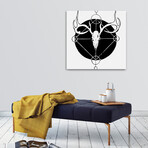 Metal Head Kabbalah (12"H x 12"W x 0.75"D)