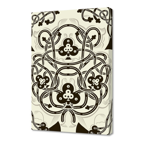 Cards // Club One (12"H x 8"W x 0.75"D)