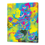 Dipopai // Bring the Fight // Yellow (10"H x 8"W x 0.75"D)