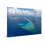 Maldives Print on Wrapped Canvas (8"H x 12"W x 1.5"D)