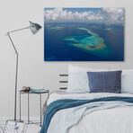Maldives Print on Wrapped Canvas (8"H x 12"W x 1.5"D)