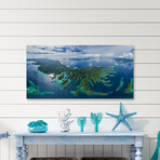 Gam Bay Print on Wrapped Canvas (6"H x 12"W x 1.5"D)