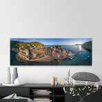 Vernazza 2 Print on Wrapped Canvas (5"H x 15"W x 1.5"D)
