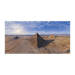 Egypt Pyramid Print on Wrapped Canvas (6"H x 12"W x 1.5"D)