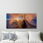 Kliuchevskaia Print on Wrapped Canvas (6"H x 12"W x 1.5"D)