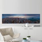 San Francisco Print on Wrapped Canvas (10"H x 40"W x 1.5"D)