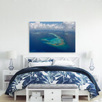 Maldives Print on Wrapped Canvas (8"H x 12"W x 1.5"D)