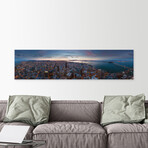 San Francisco Print on Wrapped Canvas (10"H x 40"W x 1.5"D)