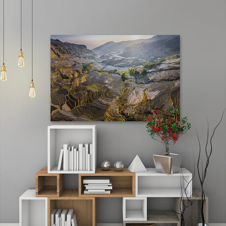 Yuanyang Print on Wrapped Canvas (8"H x 12"W x 1.5"D)
