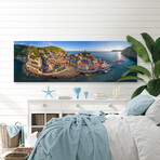 Vernazza 2 Print on Wrapped Canvas (5"H x 15"W x 1.5"D)