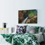 Angel Dragon Fall Print on Wrapped Canvas (8"H x 12"W x 1.5"D)