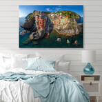 Riomaggiore Print on Wrapped Canvas (8"H x 12"W x 1.5"D)