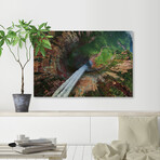 Angel Dragon Fall Print on Wrapped Canvas (8"H x 12"W x 1.5"D)