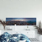 San Francisco Print on Wrapped Canvas (10"H x 40"W x 1.5"D)