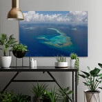 Maldives Print on Wrapped Canvas (8"H x 12"W x 1.5"D)