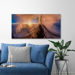 Kliuchevskaia Print on Wrapped Canvas (6"H x 12"W x 1.5"D)