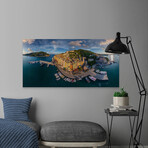 Porto Venere Print on Wrapped Canvas (6"H x 12"W x 1.5"D)
