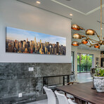 Manhattan 2 Print on Wrapped Canvas (5"H x 15"W x 1.5"D)
