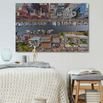 Amsterdam Print on Wrapped Canvas (8"H x 12"W x 1.5"D)