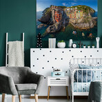 Riomaggiore Print on Wrapped Canvas (8"H x 12"W x 1.5"D)