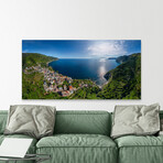 Corniglia Print on Wrapped Canvas (6"H x 12"W x 1.5"D)