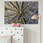 Paris Aerial Print on Wrapped Canvas (8"H x 12"W x 1.5"D)